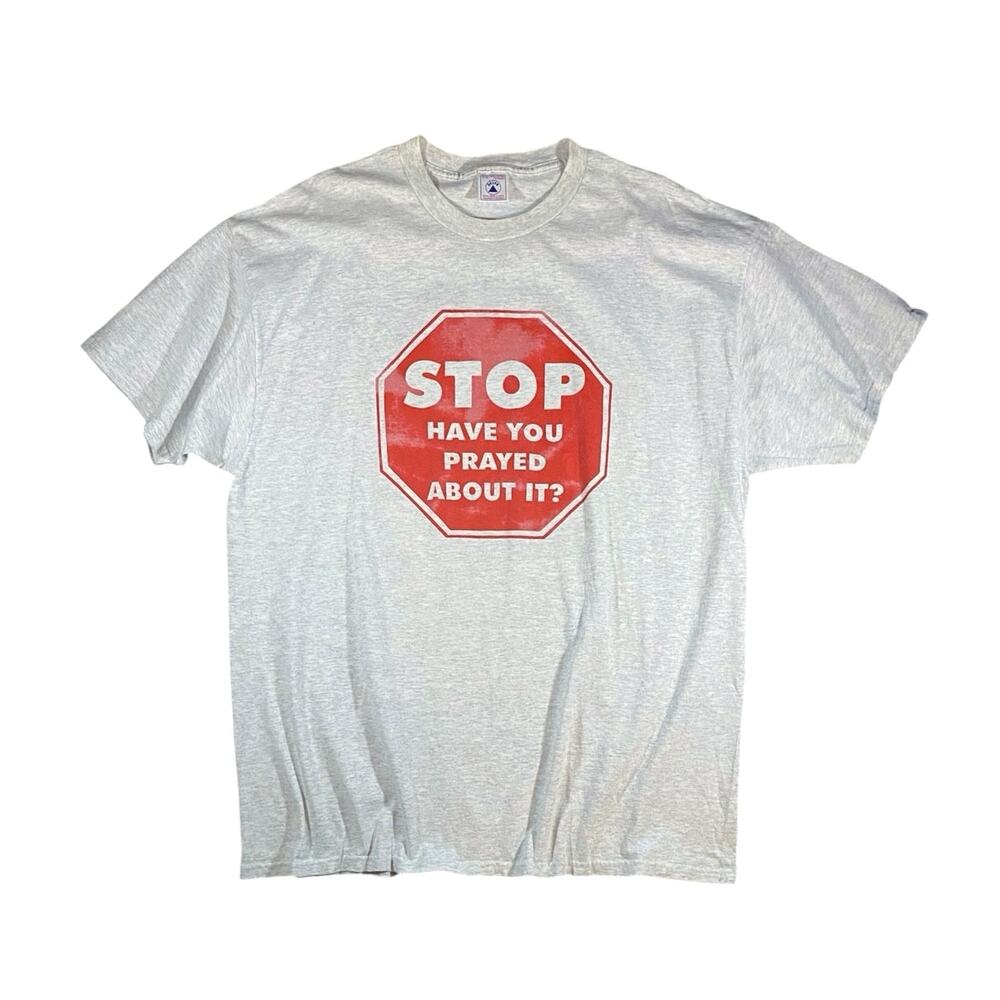 Vintage 90s Stop & Go Jesus T-shirt - 2XL